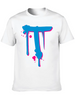 T Graffiti Spray Drops Farbklex Classic Cotton Tee – Unisex Comfort For Any Season